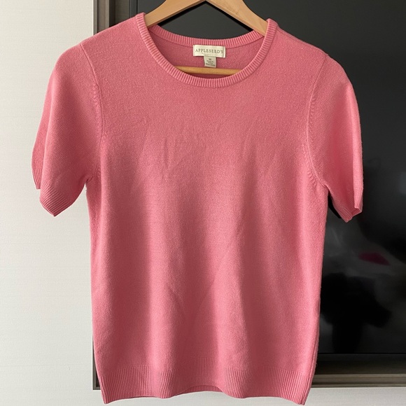 Appleseed’s Crewneck Sweater top in Mauve Pink - Medium - Picture 3 of 8